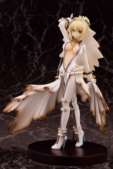 Saber EXTRA (Saber Bride), Fate/Extra CCC, Fate/Stay Night, Alphamax, Pre-Painted, 1/8